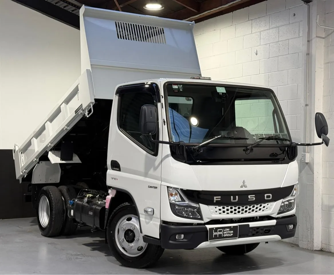 2025 Fuso Canter tip truck for sale and finance at LDM in Christchurch