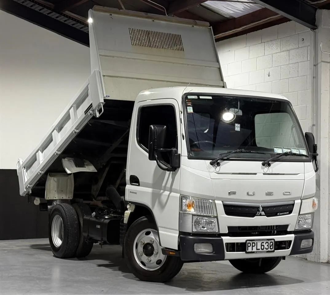 2022 Fuso Canter tip truck for sale and finance at LDM in Christchurch